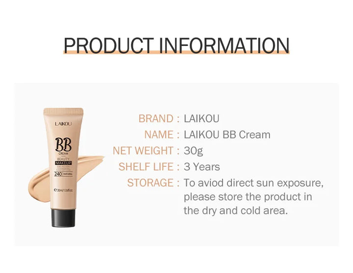 BB Cream 3 Colores: Base y Corrector