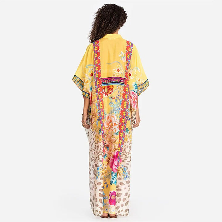 Kaftan Boho Marroquino - Vestido de Praia