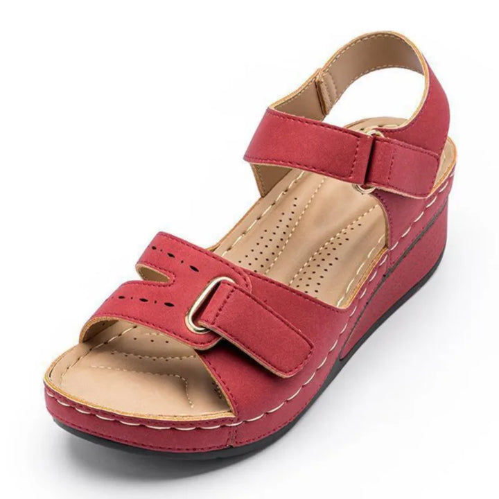 Sandálias Femininas Abertas Wedge 2024