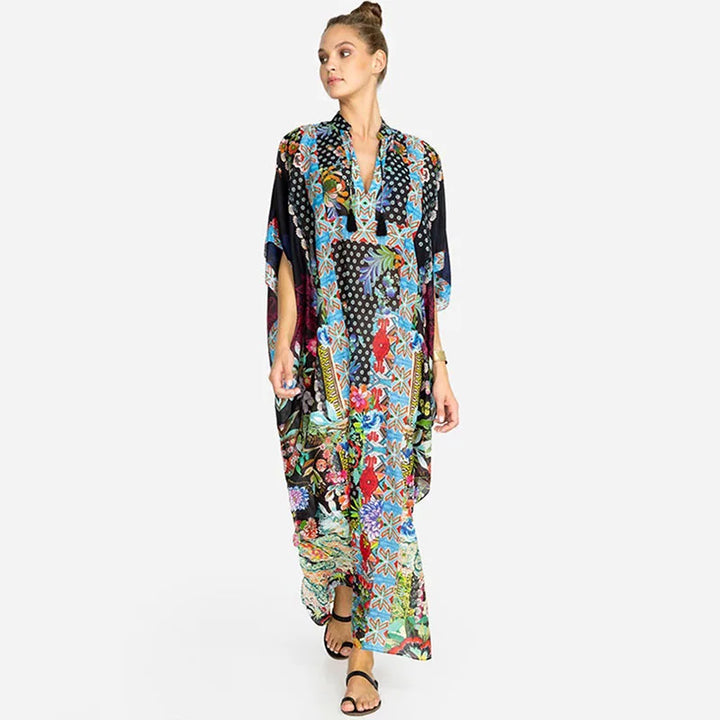 Kaftan Boho Marroquí - Vestido de Playa