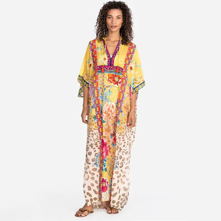 Kaftan Boho Marroquino - Vestido de Praia